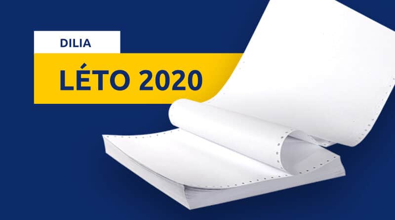 Zprávy DILIA LÉTO 2020