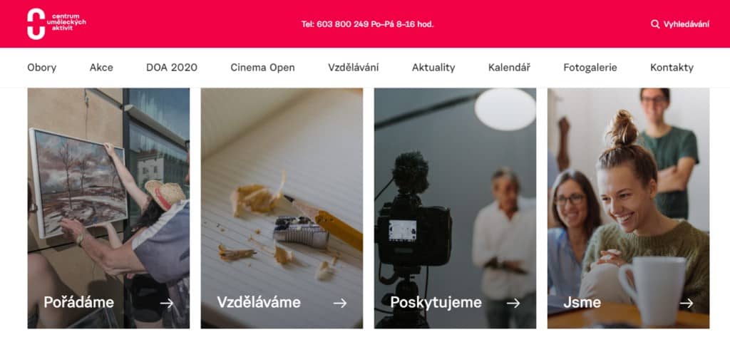 Centrum uměleckých aktivit - Královehradecký kraj