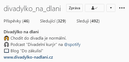 Bio Divadylka na dlani
