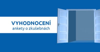 Vyhodnocení ankety o zkušebnách