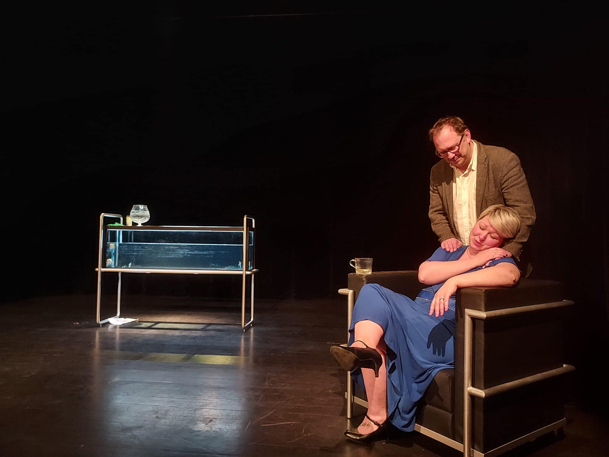 Filip Nuckolls v inscenaci Fernando Krapp mi napsal dopis | Foto: Jiří Holý