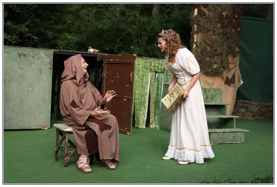 Koralína Baňková v Hrátkách s čertem | Horní Počenice, 13. 6. 2010, foto: Roman Bližík