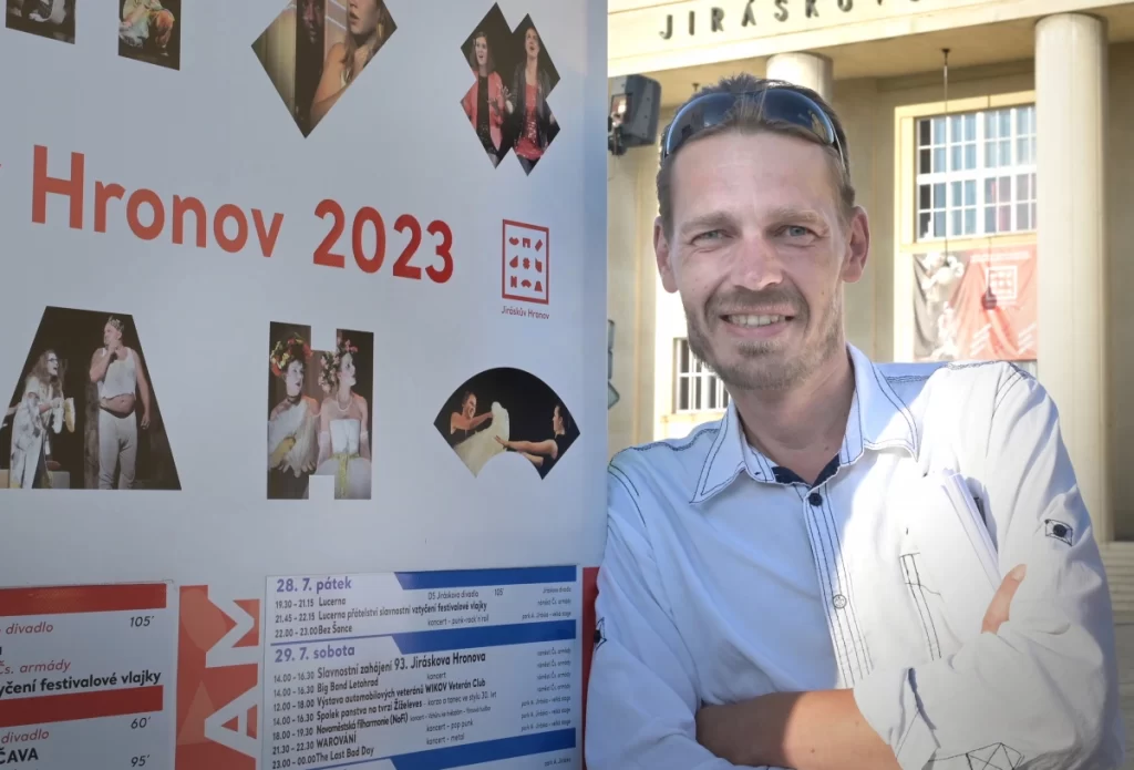 Jan Julínek a Jiráskův Hronov | foto: archiv festivalu