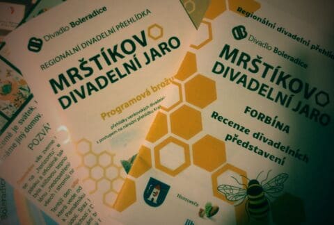 Vizuál přehlídky Mrštíkovo divadelní jaro