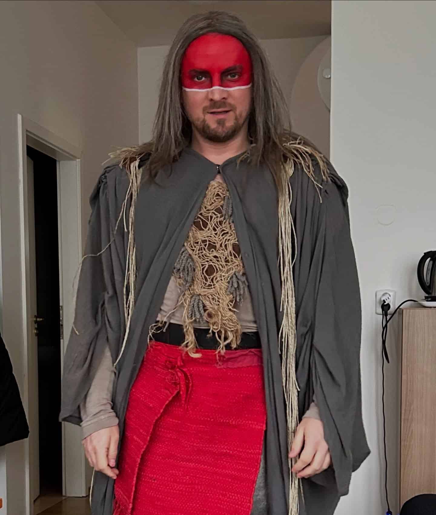 Jan Hejral v roli Soba při záskoku v pohádce Paní z ledu | foto: archiv