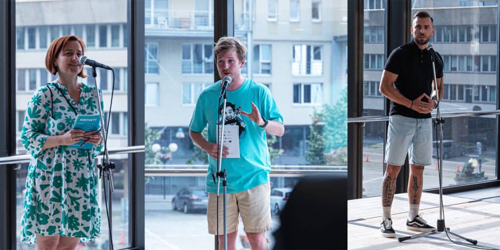 Zleva Simona Bezoušková, Pavel Skála, Marek Hrvol | foto: Kristina Zejkanová / Štěpán Kňákal