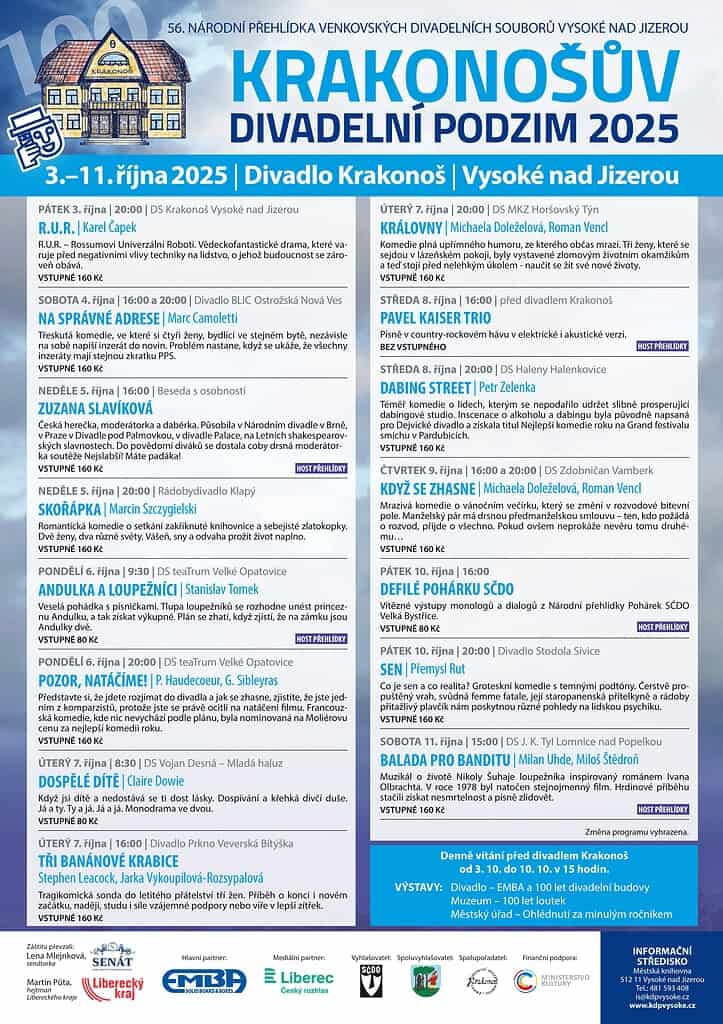 Kompletní program 56. ročníku KDP