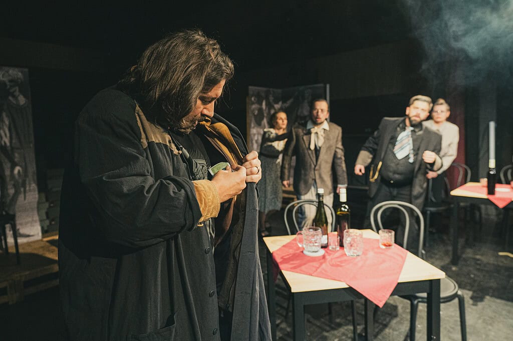 Momentka z generálky Lidské tragikomedie | foto: Vít Černý