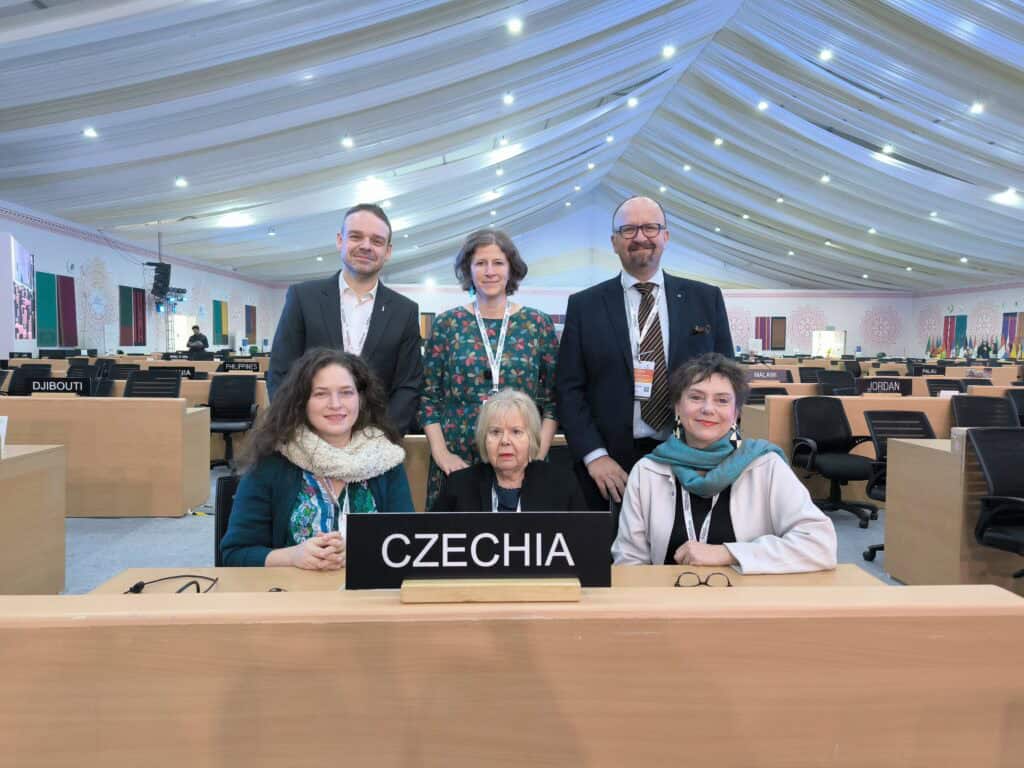 Česká delegace na zasedání UNESCO v prosinci 2025