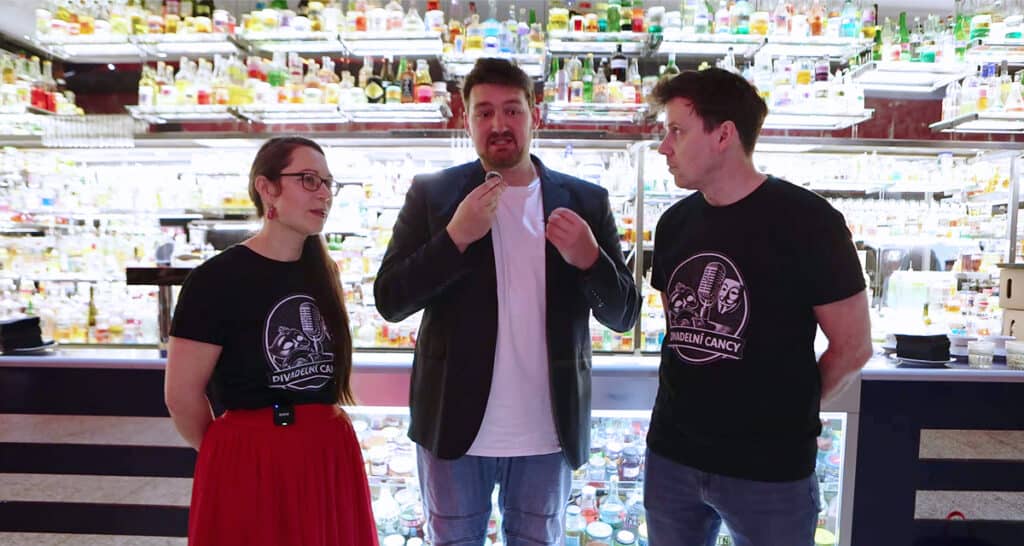 Divadelník a podcast Divadelní Cancy - spolupráce
