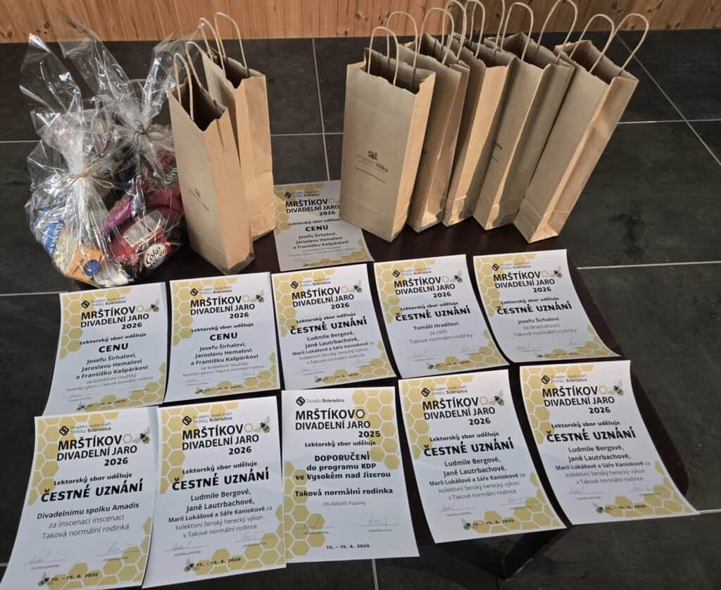 Získaná ocenění | foto: Jana Lautrbachová